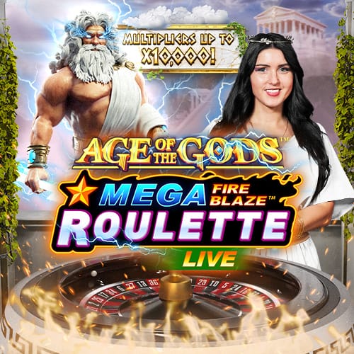 Mega Fire Blaze Age of the Gods Roulette Live thumbnail